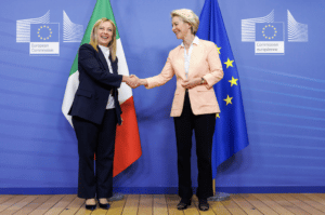 Meloni von der Leyen Ue Italia