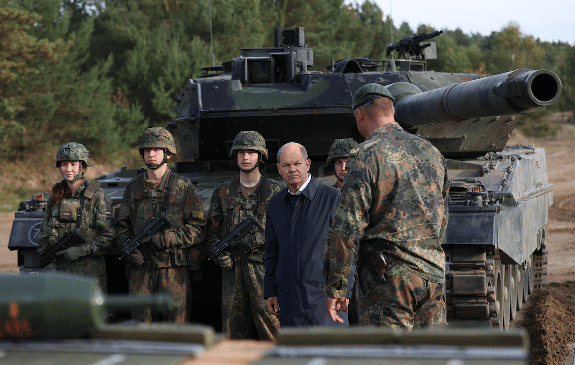 Leopard 2 Olaf Scholz Germania