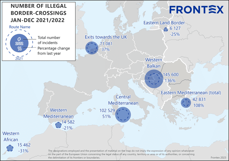 frontex migrazioni