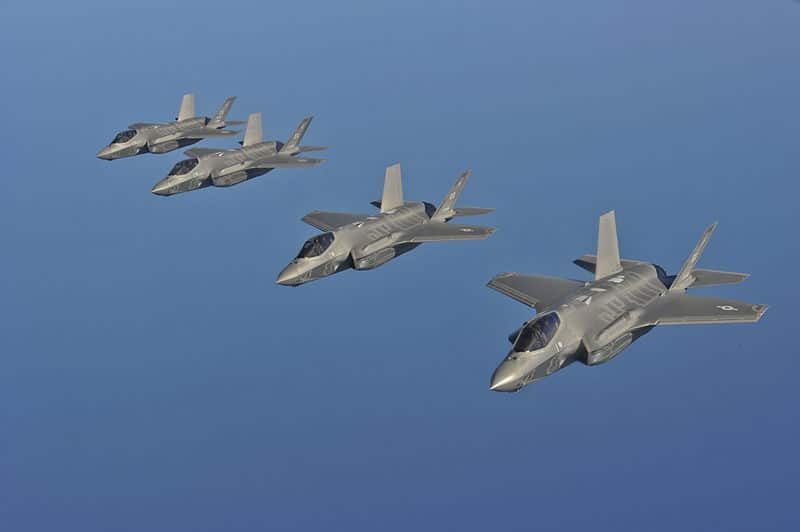 F-35 in volo. L'Ucraina chiede all'Ue i fighter jet