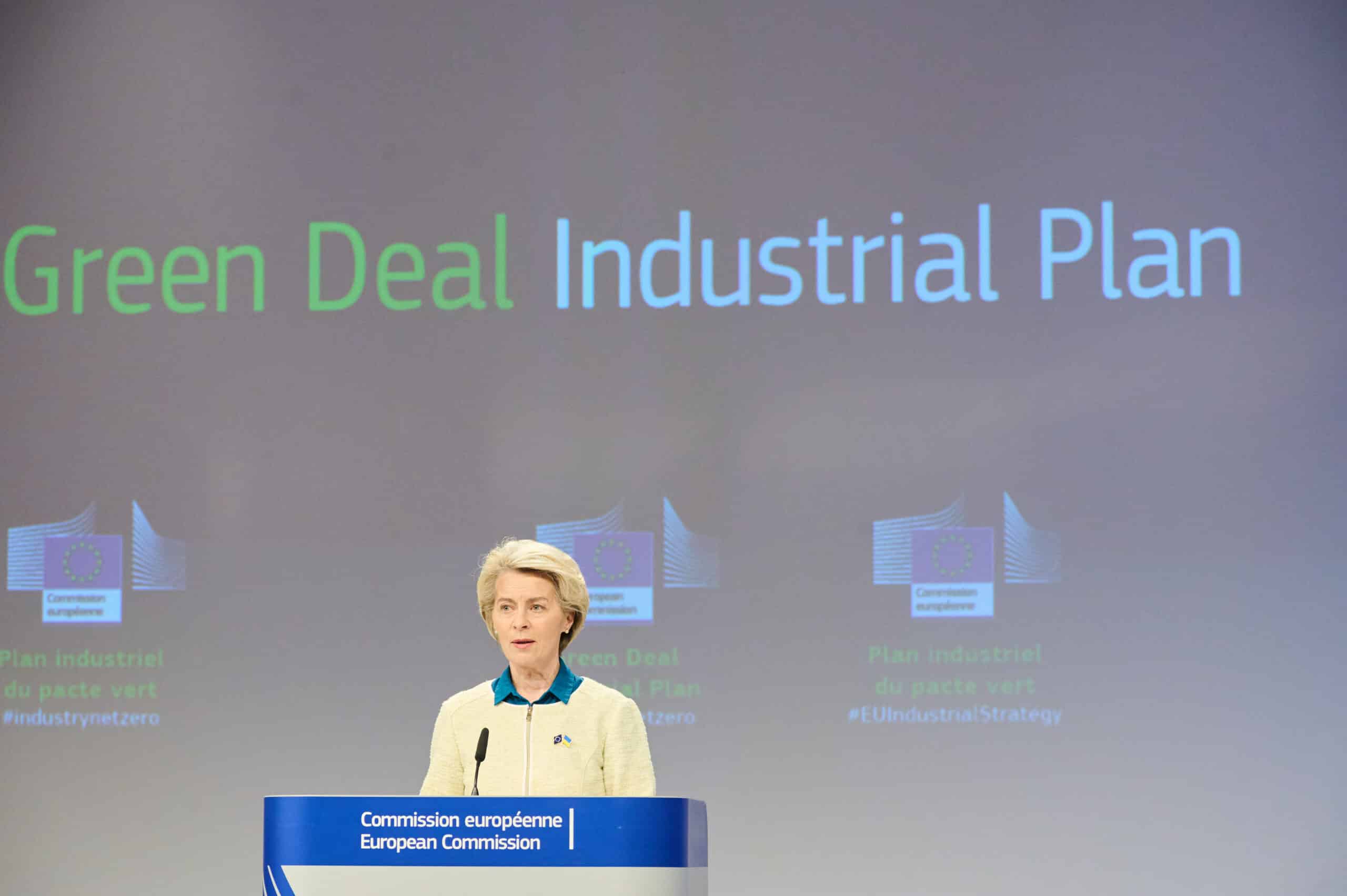 von der leyen Green Deal Industria