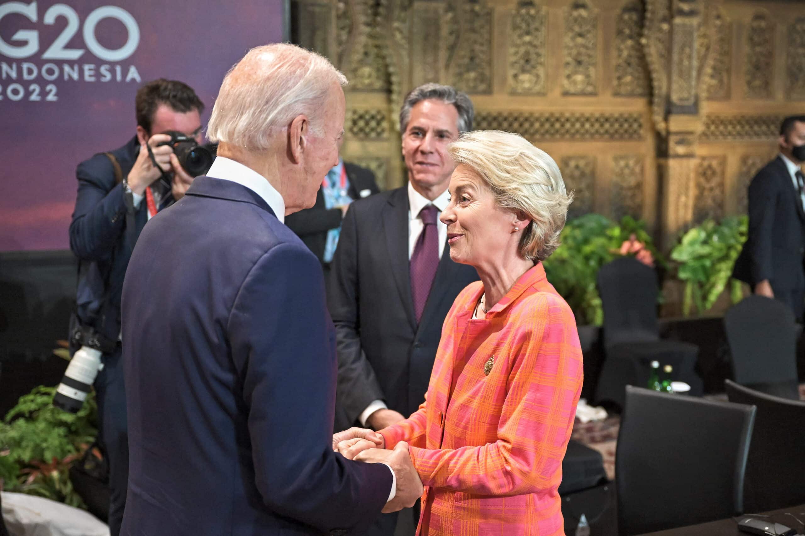 Ursula Von der Leyen, Joe Biden