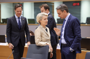 Grecia von der Leyen Mitsotakis