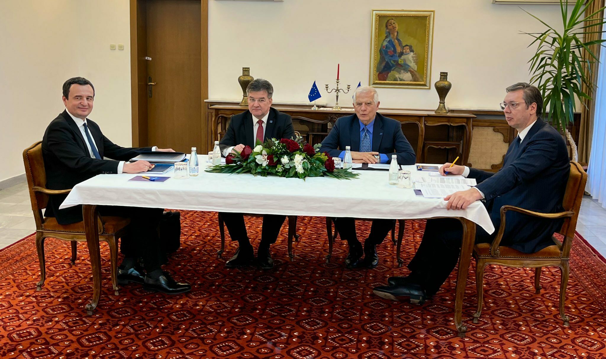 Serbia Kosovo Kurti Vučić Borrell