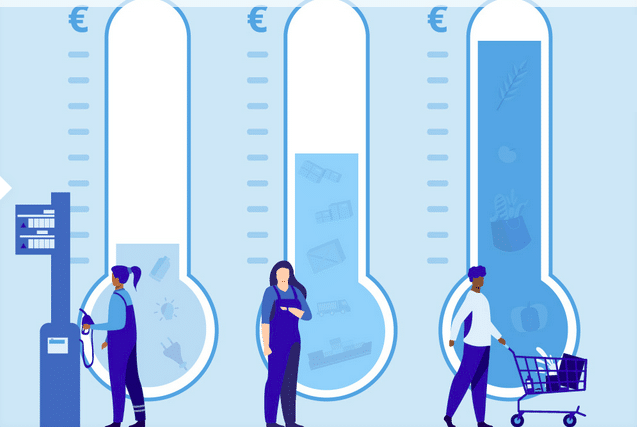 L'inflazione resta alta nell'eurozona: 8,5 per cento a febbraio, con un calo dello 0,1 per cento