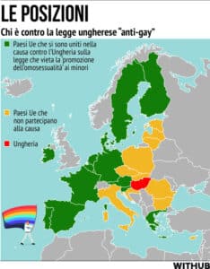 Causa Ue Ungheria Lgbtq+