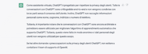 ChatGPT Privacy