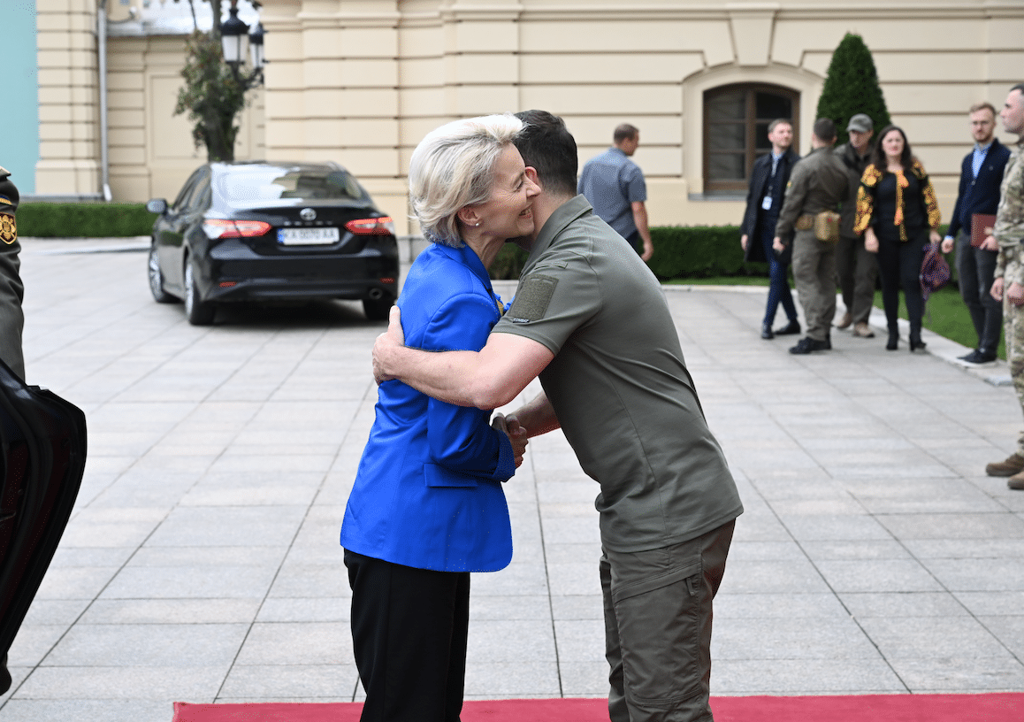 Ursula von der Leyen Kiev Zelensky