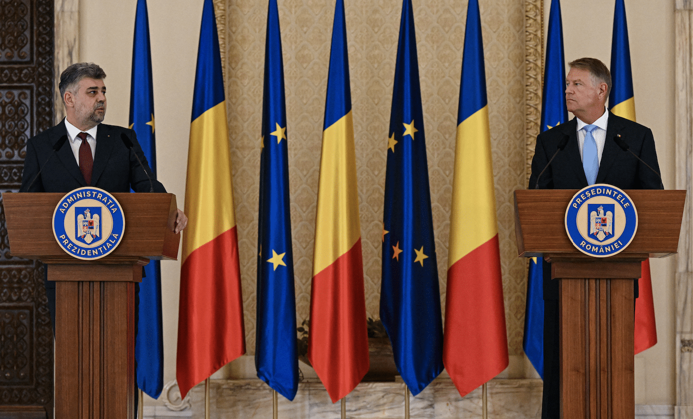 Romania Marcel Ciolacu Klaus Iohannis