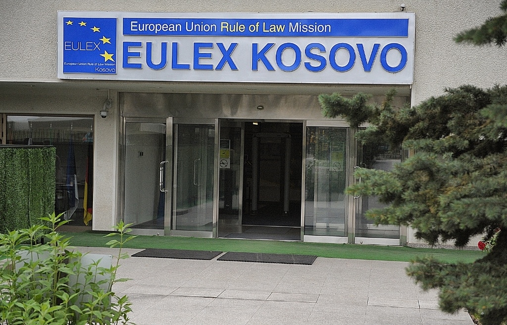 Il quartier generale di EULEX, a Pristina