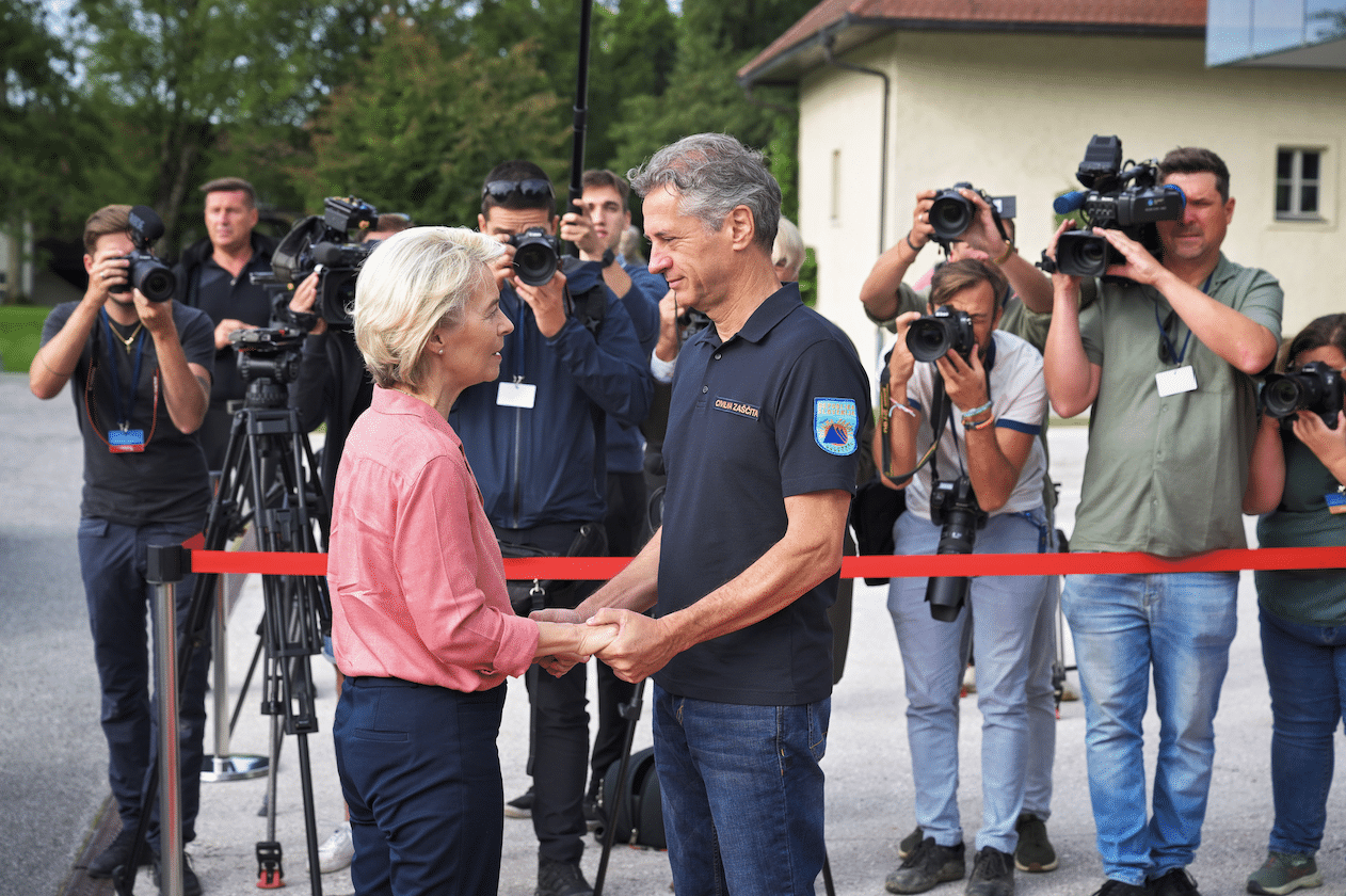 Slovenia von der Leyen Golob