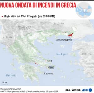 Incendi Grecia