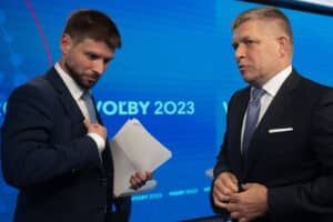 Michal Šimečka Robert Fico Slovacchia