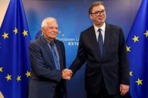 Borrell Vučić Serbia Ue