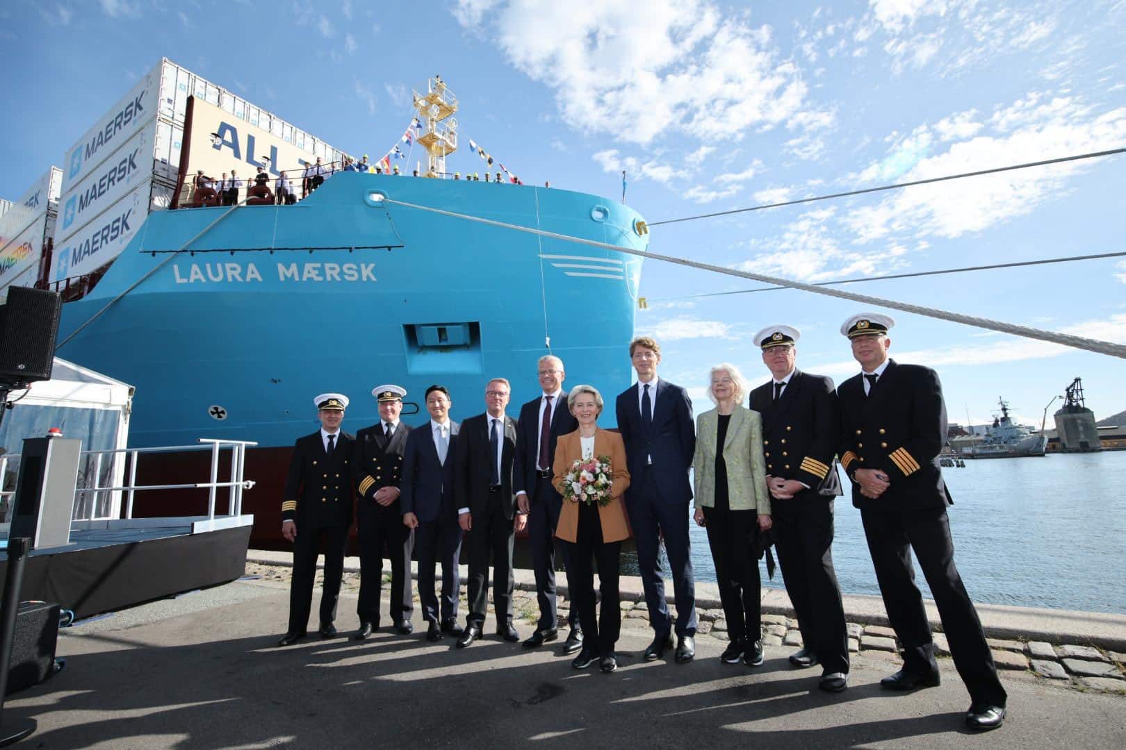 Nave Metanolo Verde Ursula von der Leyen Maersk