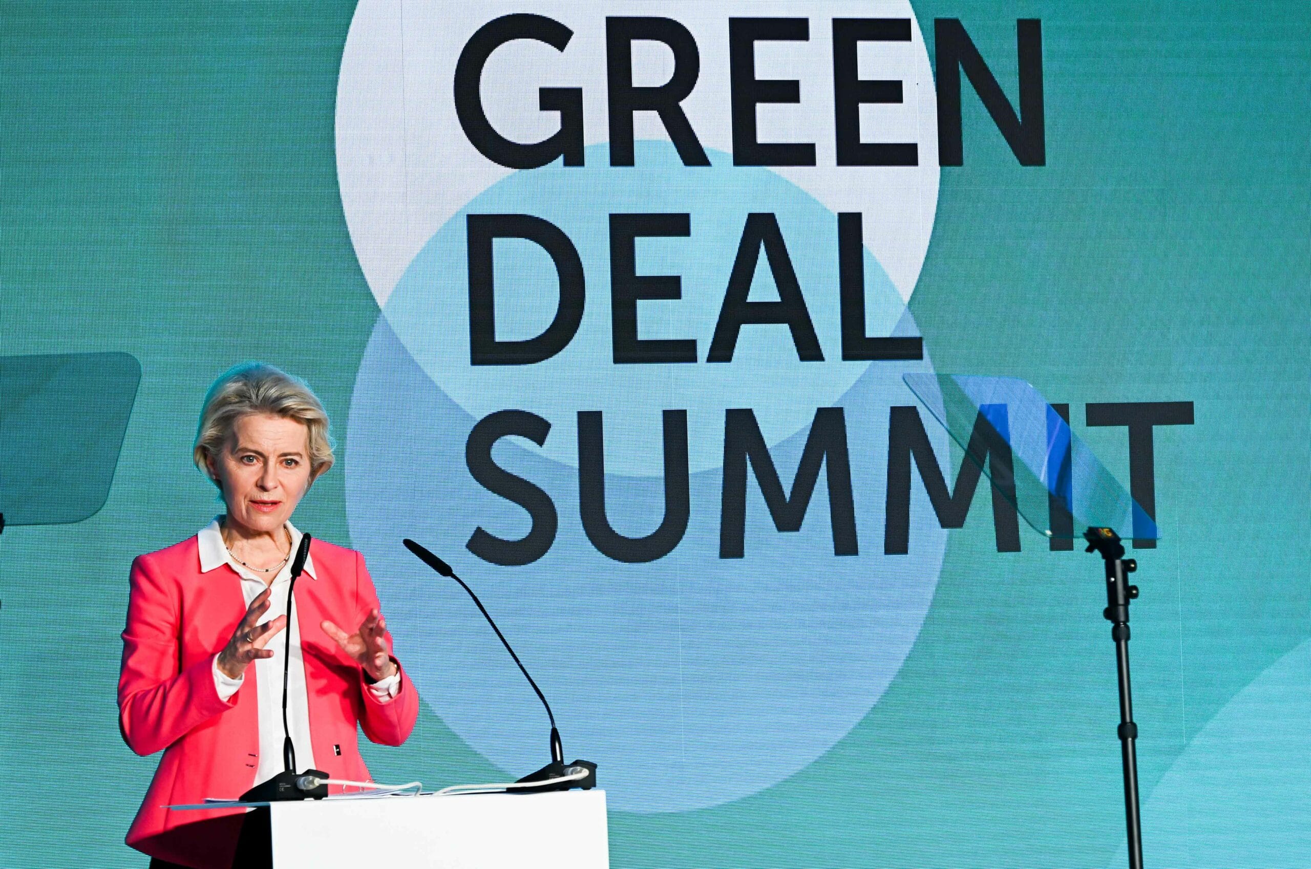 Ursula von der Leyen Green Deal Summit