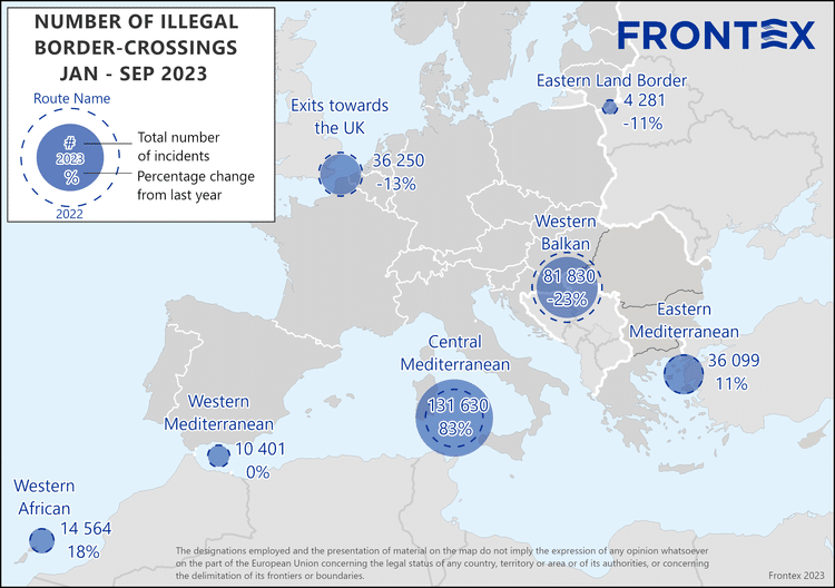 frontex mediterraneo