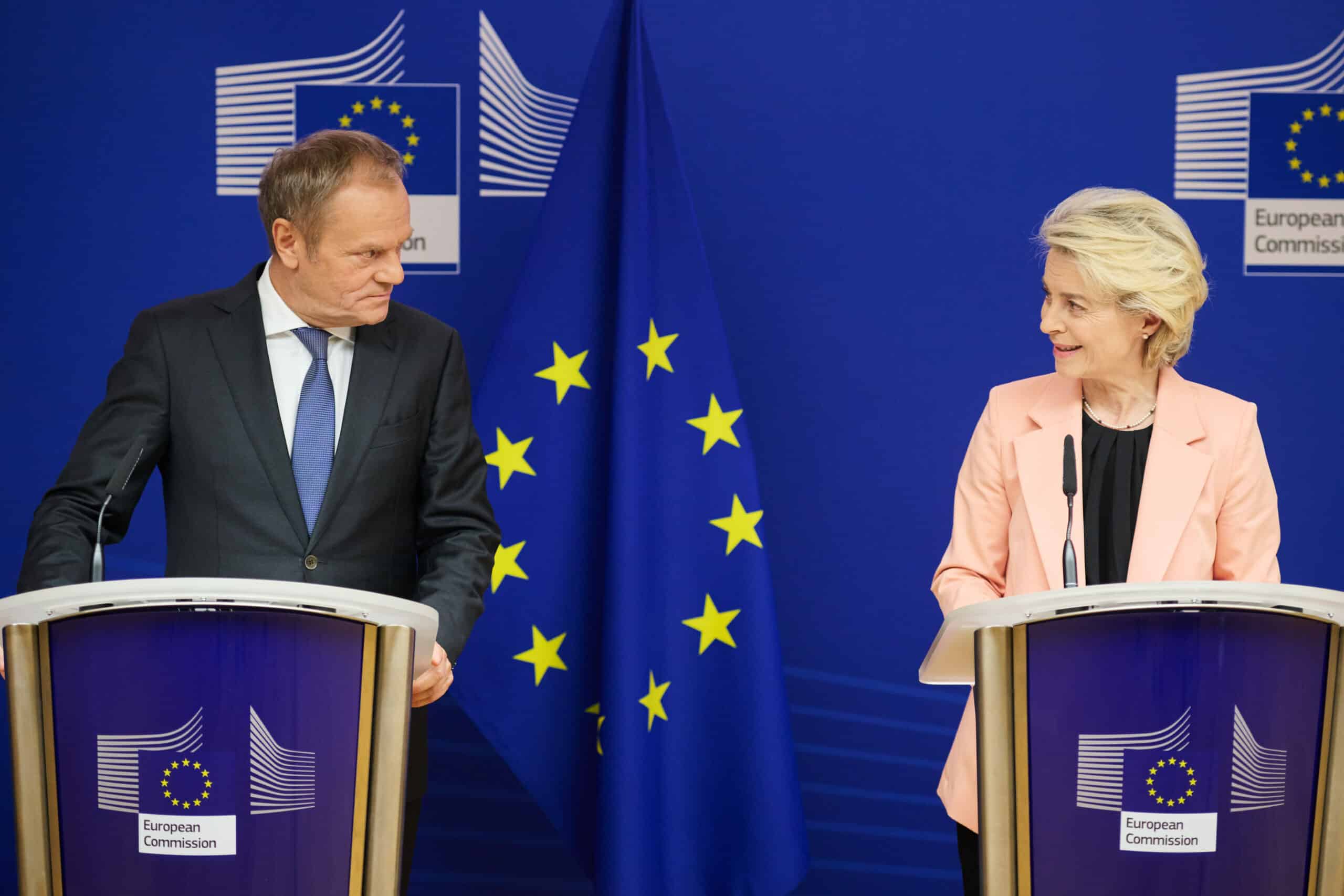 tusk polonia von der leyen