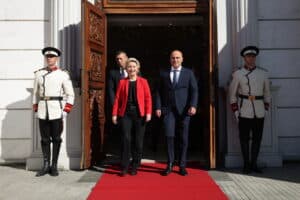 Ursula von der Leyen Dimitar Kovacevski Macedonia del Nord