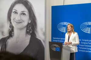 Daphne Caruana Galizia Roberta Metsola