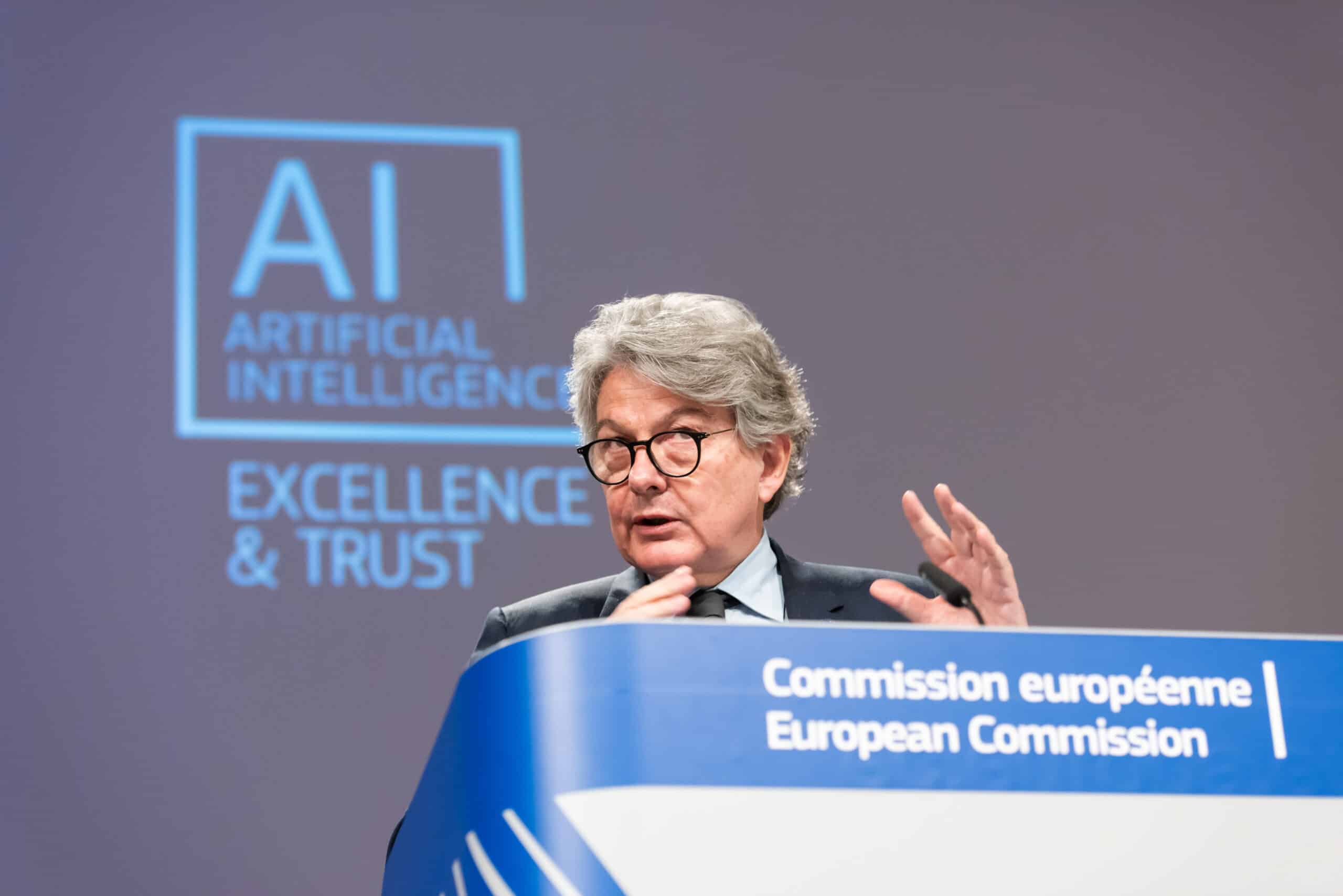 Thierry Breton Intelligenza Artificiale