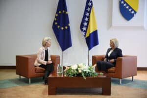 Ursula von der Leyen Borjana Krišto Bosnia ed Erzegovina