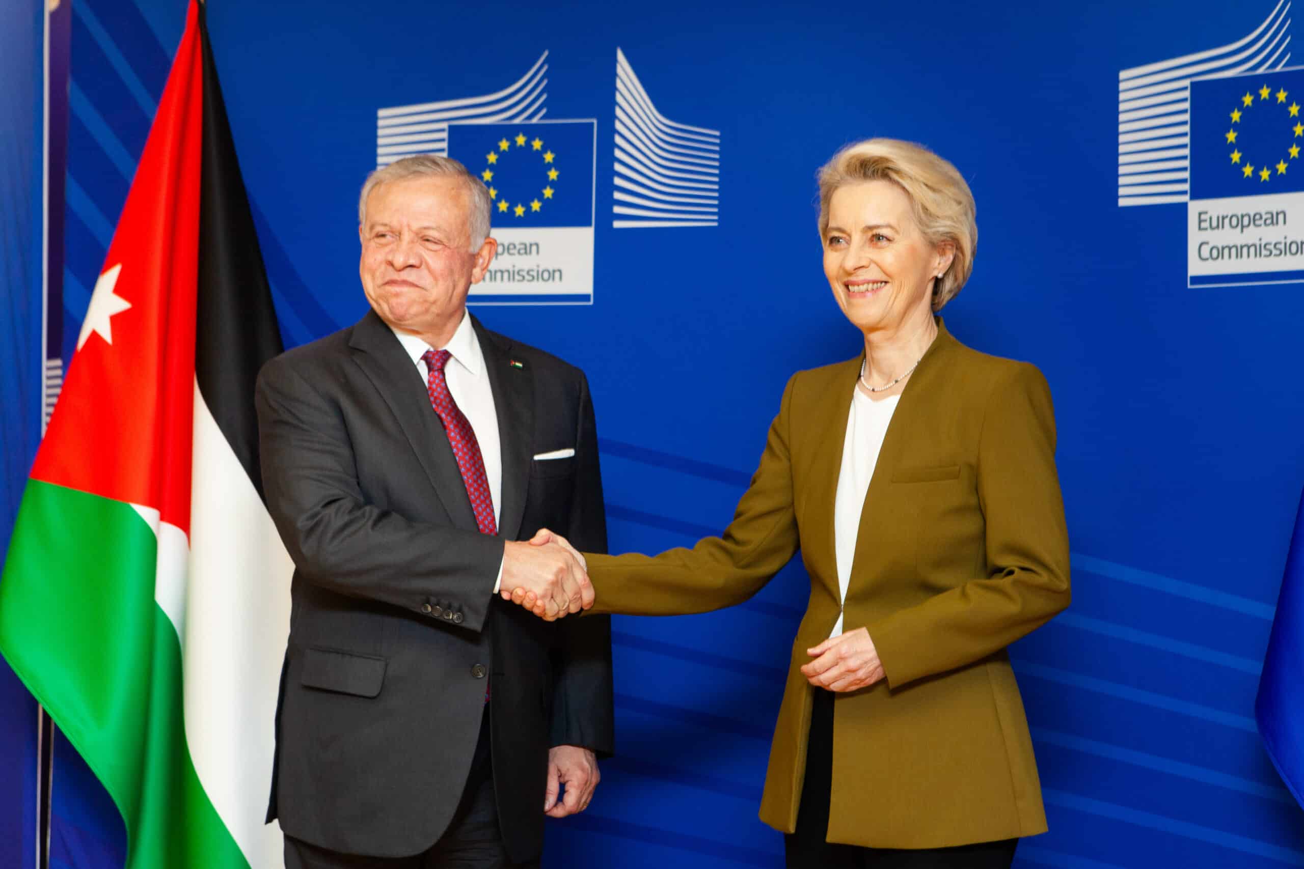 von der leyen abdullah II giordania