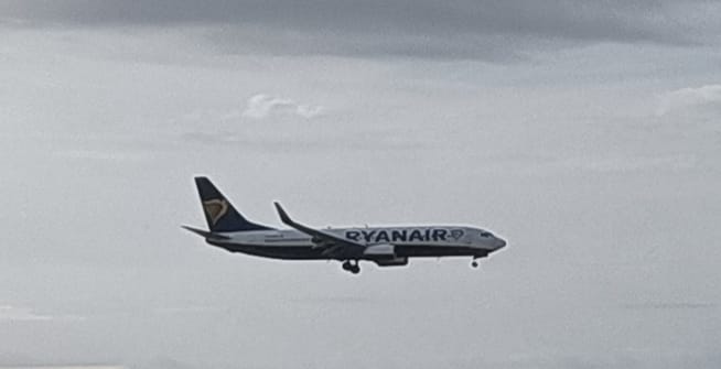 Un velivolo Ryanair [foto: Emanuele Bonini]