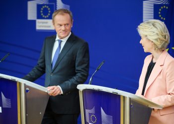 Donald Tusk Ursula von der Leyen Polonia