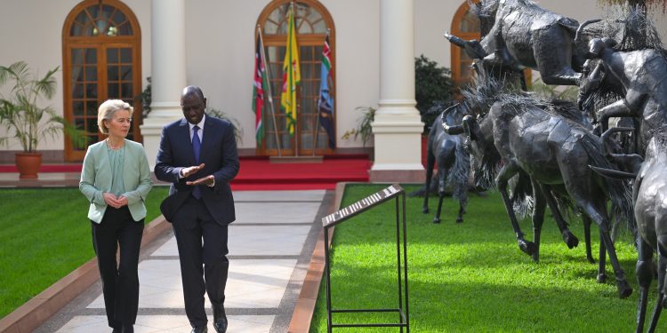 von der leyen in Kenya