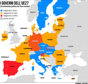 Governi Paesi Ue Destra Sinistra 12/12/2023