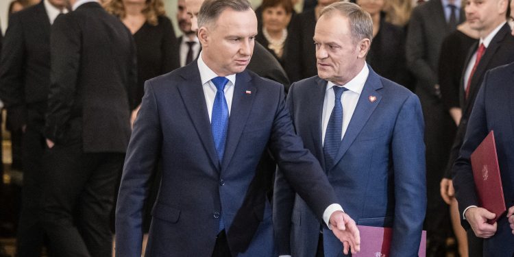 Tusk Duda Polonia