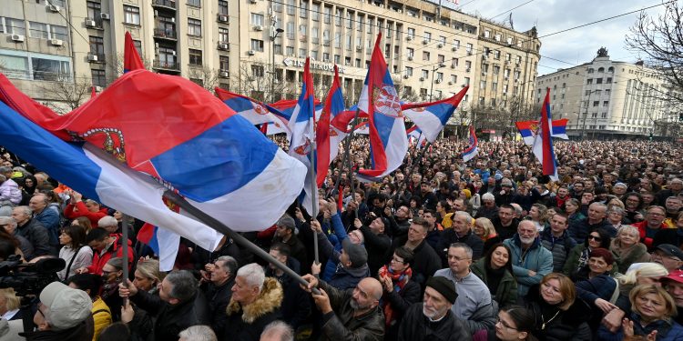 Serbia Proteste Belgrado