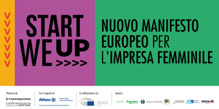 Manifesto Start We-Up per l'imprenditoria femminile