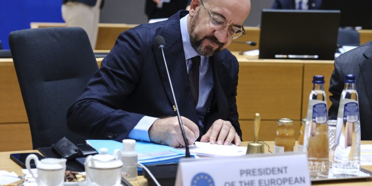 Charles Michel Consiglio Europeo