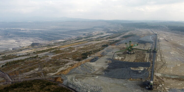 Miniera Lignite Turow Polonia