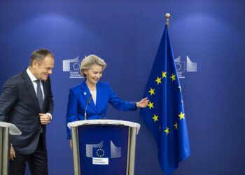 Donald Tusk Ursula von der Leyen Polonia Ue