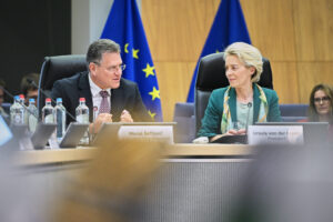 Ursula von der Leyen Maroš Šefcovic Tecnologie Pulite