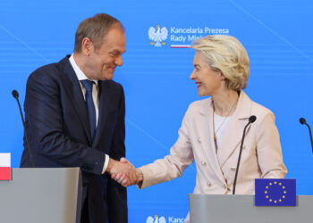 Donald Tusk Ursula von der Leyen Polonia Ue