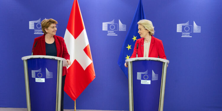 Ursula von der Leyen Ue Svizzera