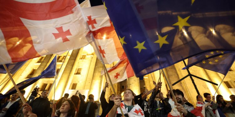 Georgia Proteste pro-Ue