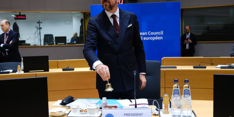 Charles Michel, Turchia, foto del Consiglio europeo