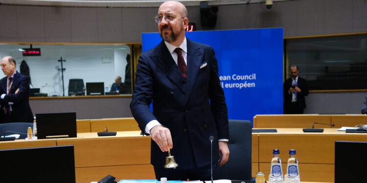 Charles Michel, Turchia, foto del Consiglio europeo