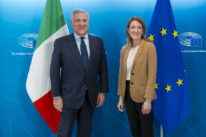 Roberta Metsola Antonio Tajani