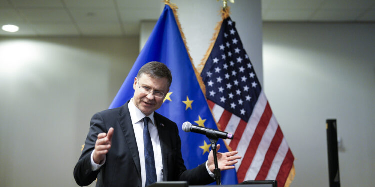 Valdis Dombrovskis Ue-Stati Uniti