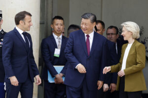 France EU China Emmanuel Macron Xi Jinping Ursula von der Leyen