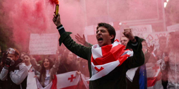 Georgia Proteste pro-Ue