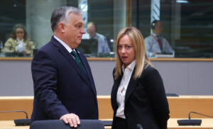 Giorgia Meloni Viktor Orbán Ungheria Italia Ue