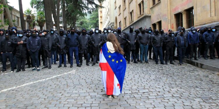 Georgia Proteste pro-Ue