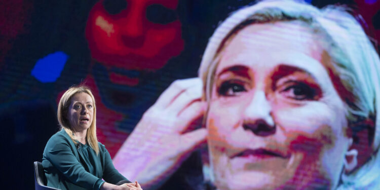 Meloni Le Pen